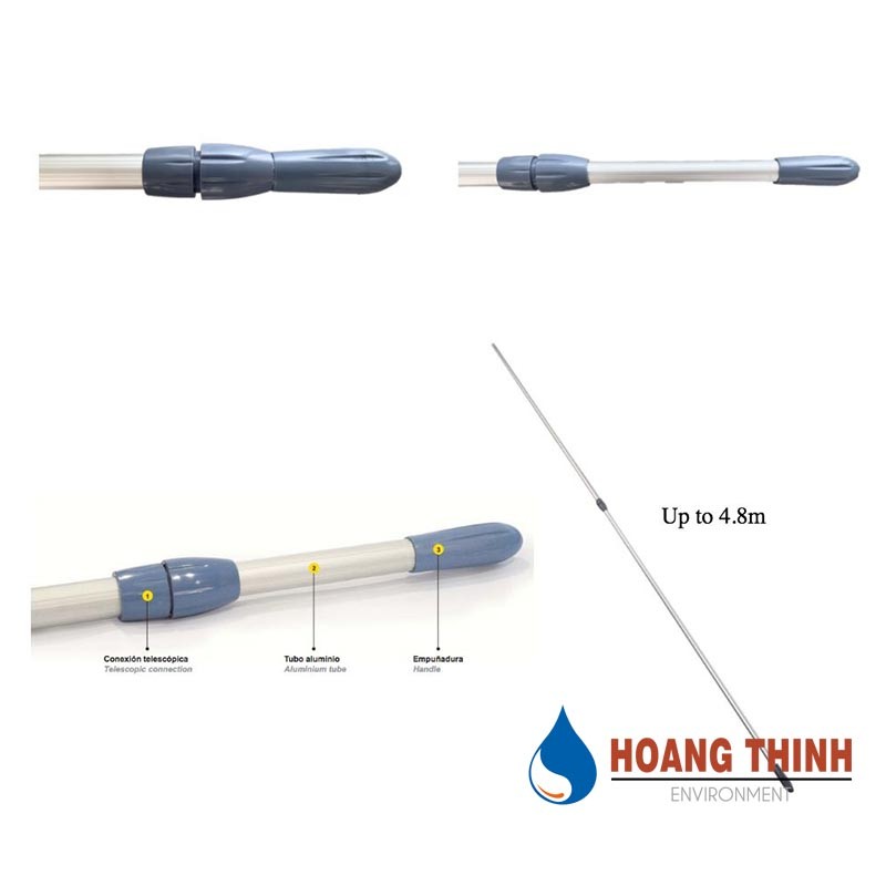 Sào nhôm vệ sinh hồ bơi hãng Astral nhập khẩu chính hãng từ Tây Ban Nha